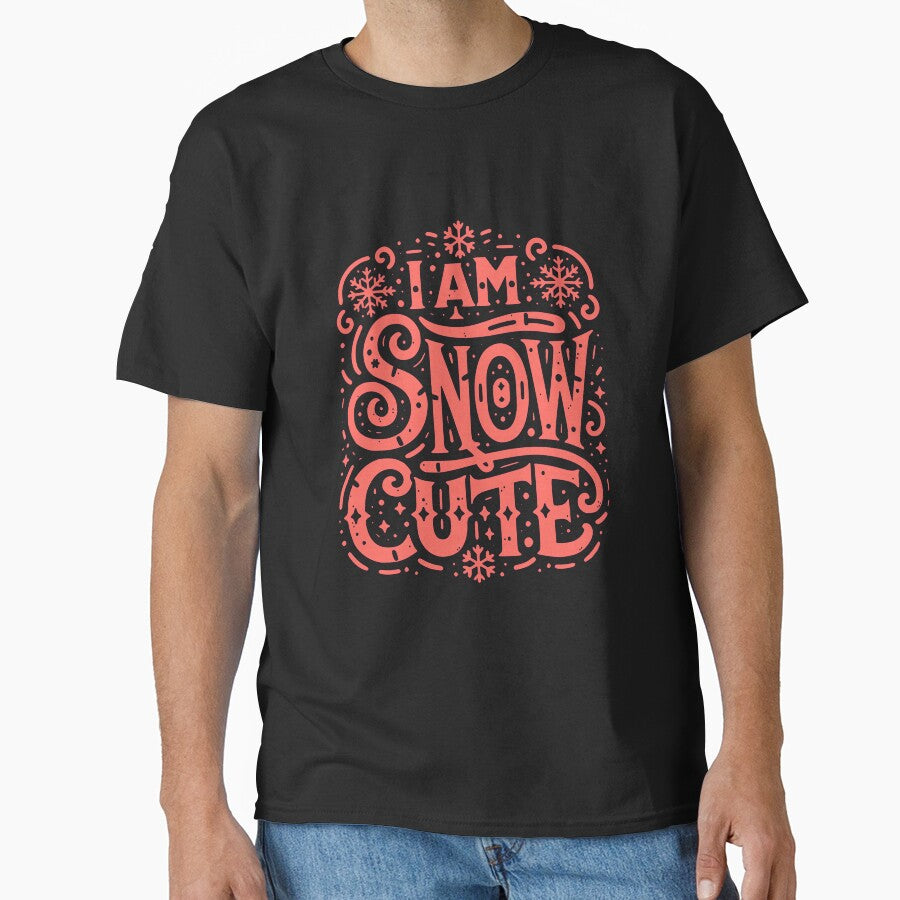 I Am Snow Cute Christmas Holiday Gift by creativerooney