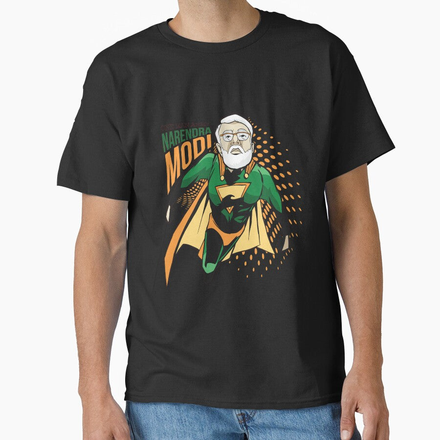 narendra modi superhero by pirminio