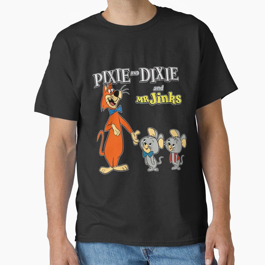 Pixie And Dixie And Mr. Jinks Classic T-Shirt Limited Edition | Gift Perfect by anitatana