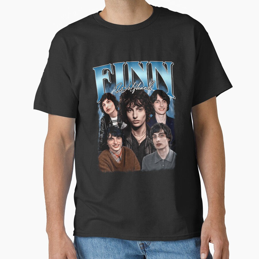 Finn Wolfhard Vintage 90S Bootleg by monodeepsamanta