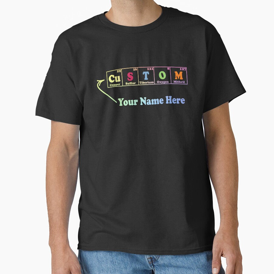 Custom Chemistry Periodic Table Symbols Elements by ScienceCorner