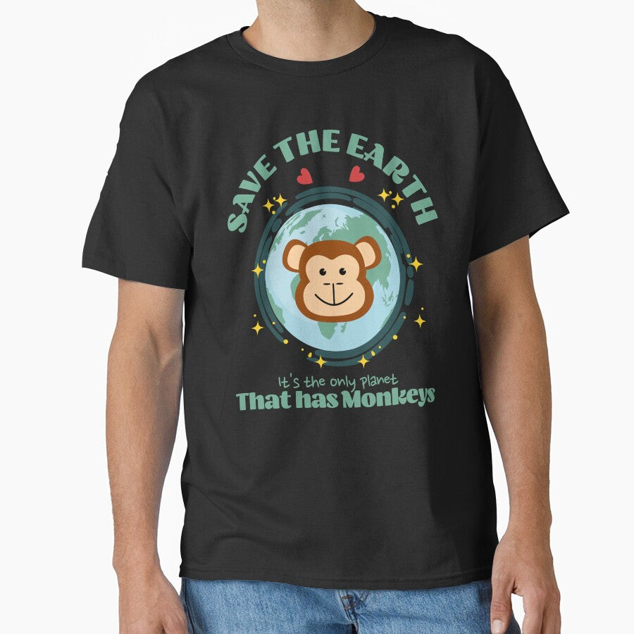 Save the Earth It's The Only Planet That Has Monkeys by Trinket-Trickster