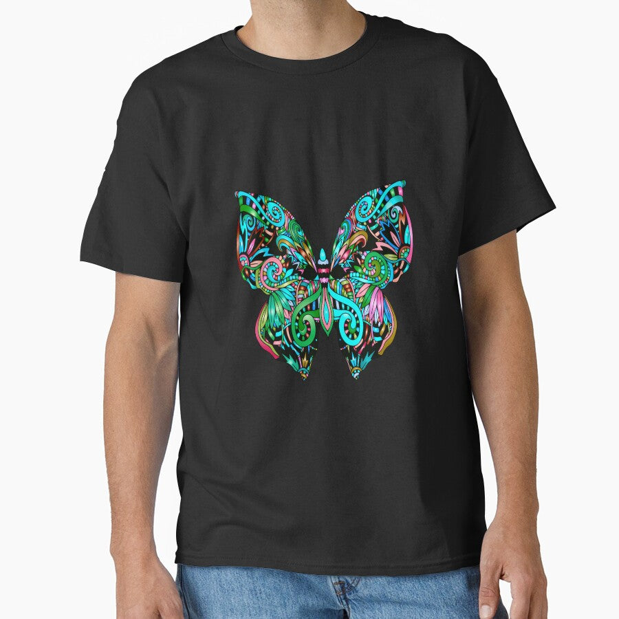 Butterfly Boho-Style by MyTshirtArt