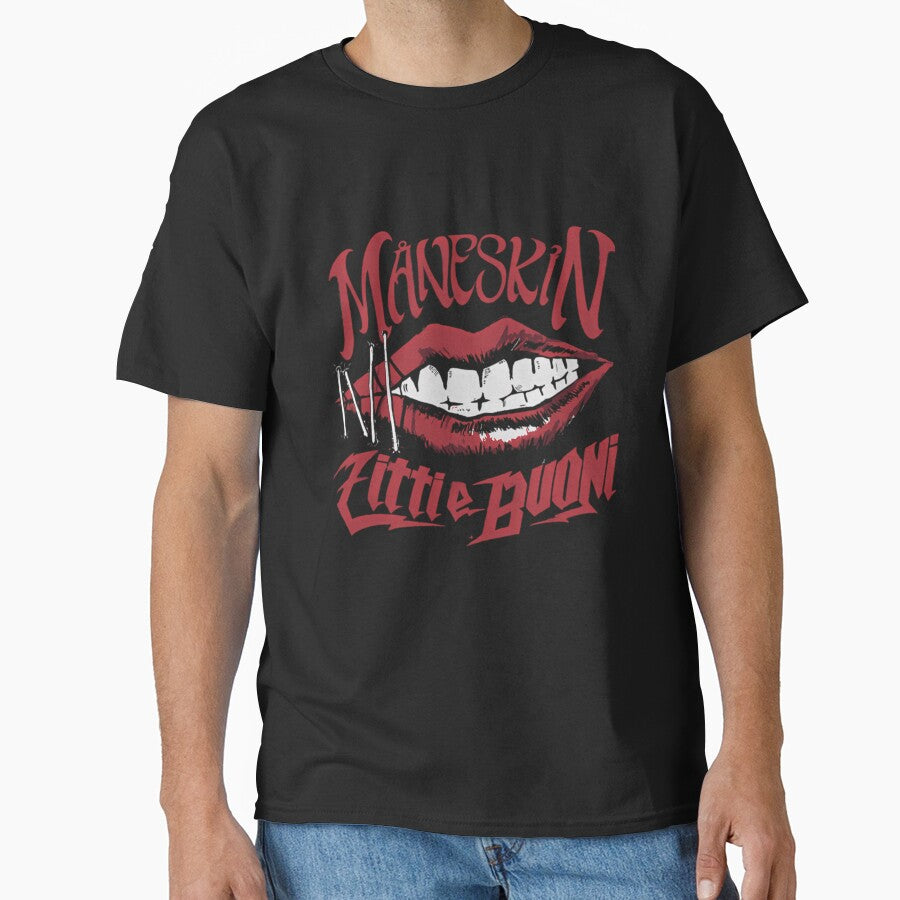 Official Maneskin Band Littie Buoni by LeonidArt