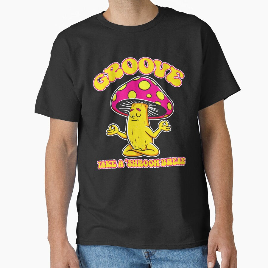 Groovy Mushroom Meditation : Zen Mushroom Psychedelic Vibes by ImaginarStore