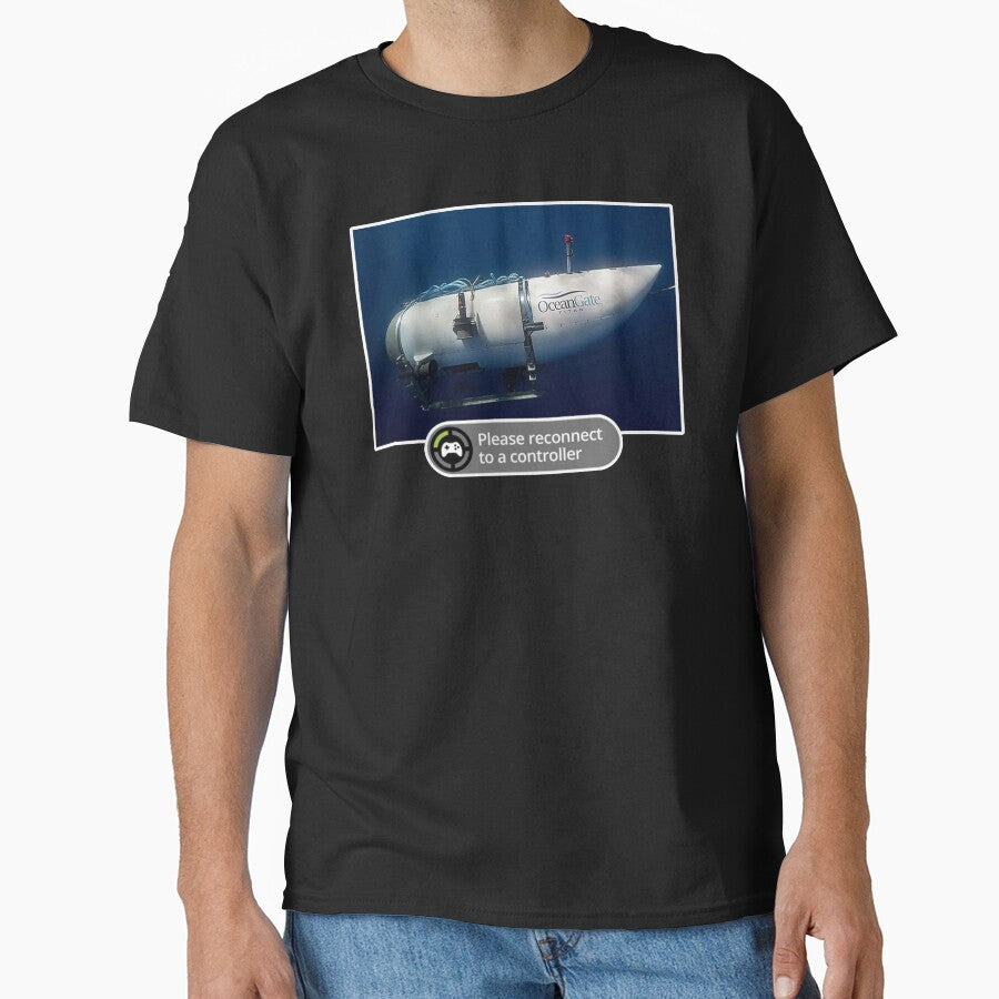 Titanic Submarine Meme - Funny Dark Humor - Disconnected Notification by StylishPlatypus