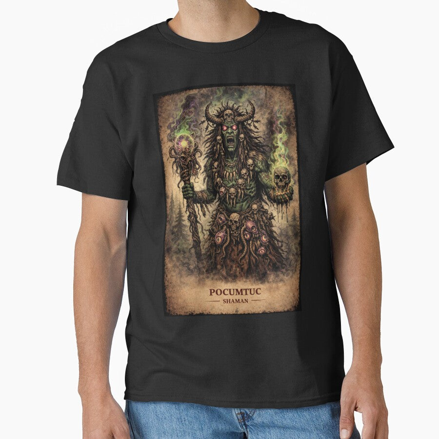 Pocumtuc Shaman – Dark Tribal Sorcerer by Beaurozier