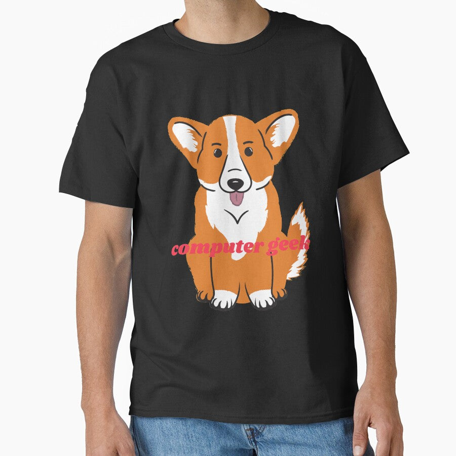 TV Geek Dog Cute Geek Computer  Dog  Luv You by johnrk