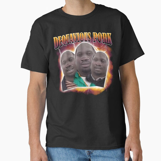 Dequavious Pork Funny Dank Meme by MemishDesign