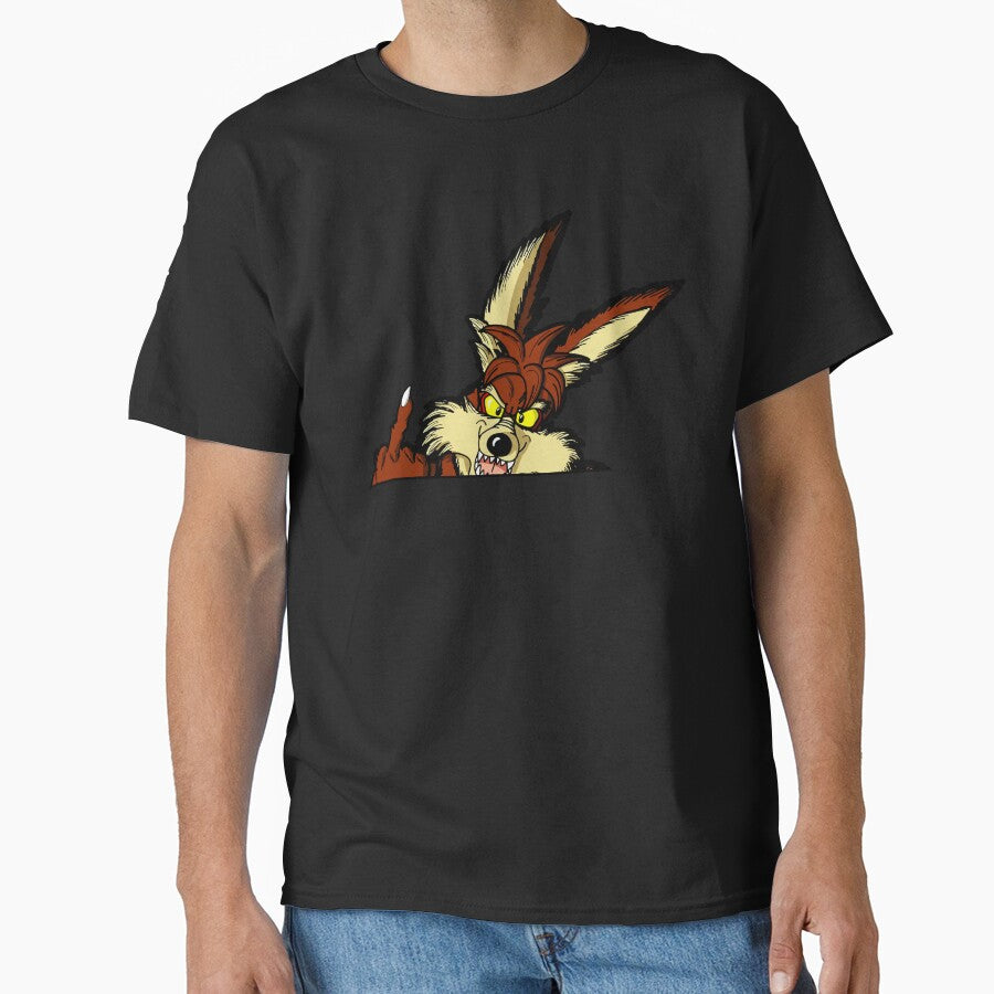 Coyote Middle Finger Peeker by marhinmichael