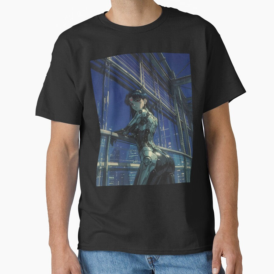 Cyberpunk Anime Girl in Futuristic City by ChiqueAvenue