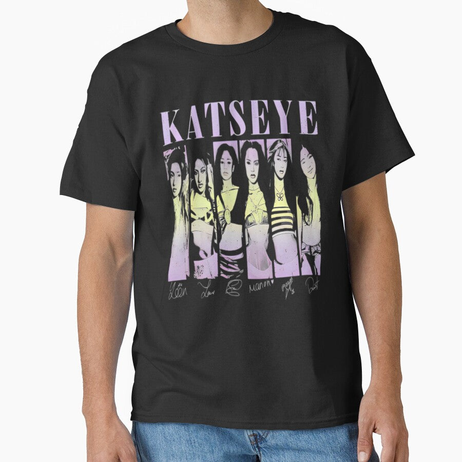 Vintage Katseye Music, Katseye Kpop Graphics, Katseye Beautiful Chaos by HugLarkin