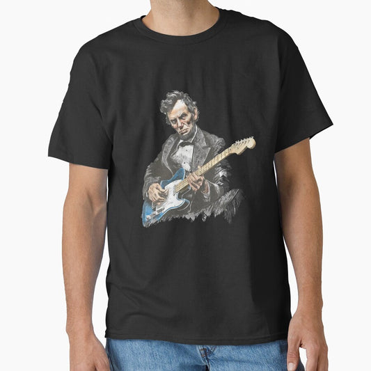 Abraham Lincoln - Funny Abraham Lincoln Guitar, Vintage History Music, Abe Lincoln  Gift for Music Lover , 1776-2026 USA 250th Anniversary Vintage 4th of July by Jeffasmooren