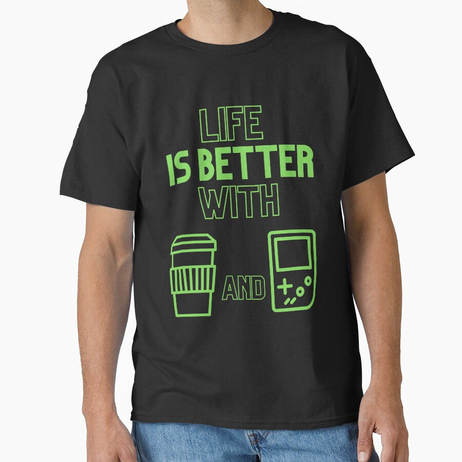 Life Is Better With Coffee And Gaming by Quineveer Alice