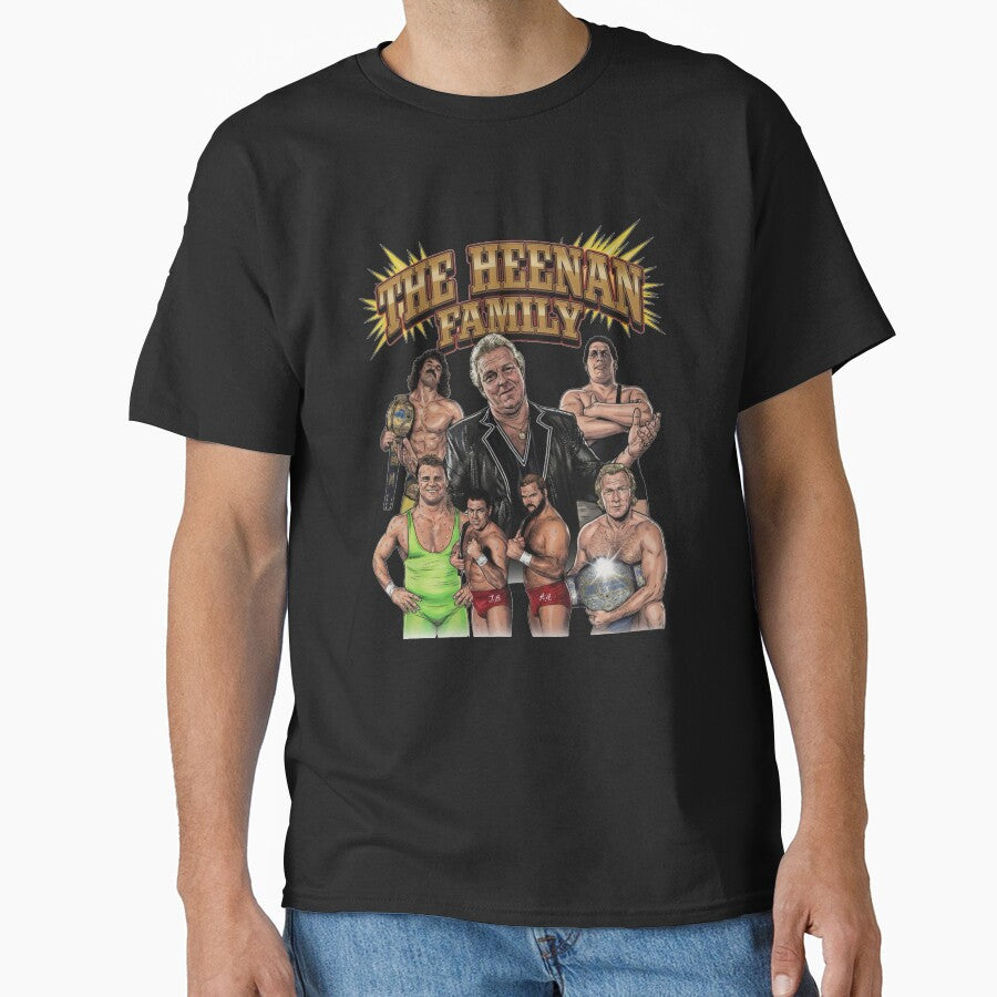 The Heenan Family Wrestling tshirt - Bobby The Brain Heenan & His Champions Art Print by The Irish Whip