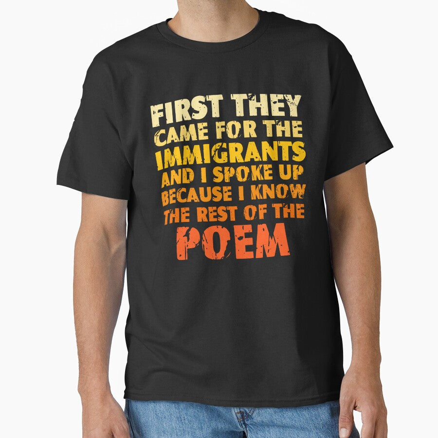 First They Came For The Immigrants – Human Rights Quote by Trendora Stor