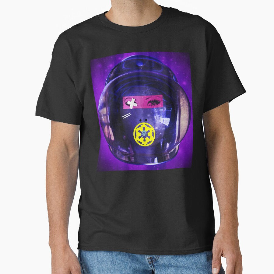 Space girl purple by DerekDoll