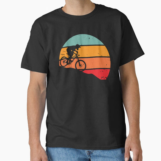 Retro downhill mountain biking by Gerald Waters