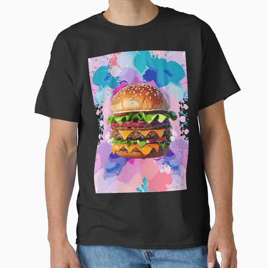 Double Combo Burger - Fast Food Favorite by FridPix