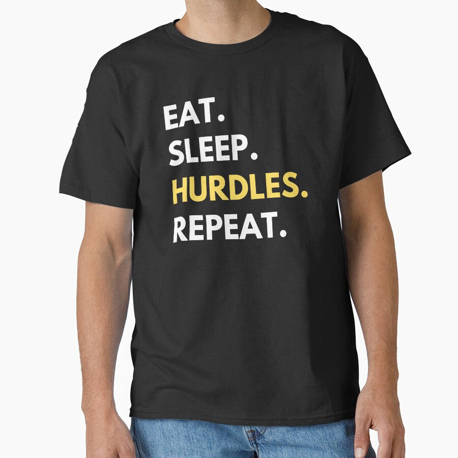 Eat sleep hurdles repeat by Flow-Store