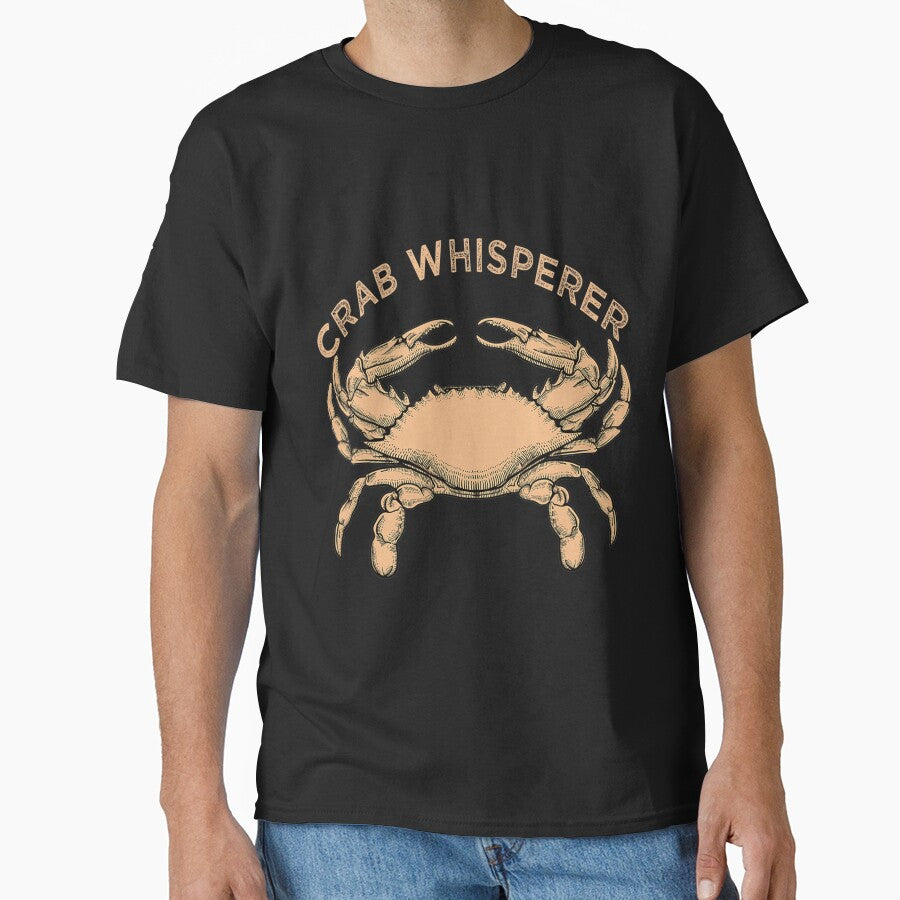 Crab Whisperer Vintage Crabbing Hunting Fishing Crabs by definitediffere