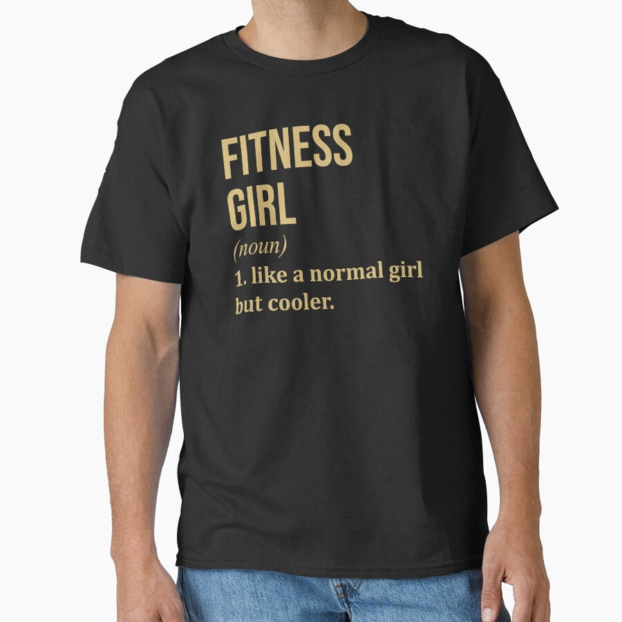 Fitness Girl Definition in Gold by XCIV