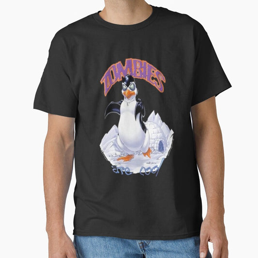 Zombies Are Cool - Necromancer Penguin by calicojackson