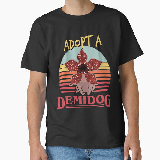 Adopt a Demodog Funny Vintage Dog Lovers Design by simplytldr