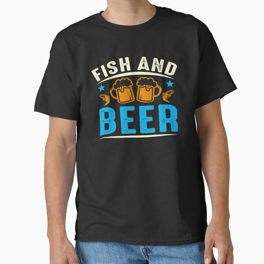 fish and beer by caphatshirt