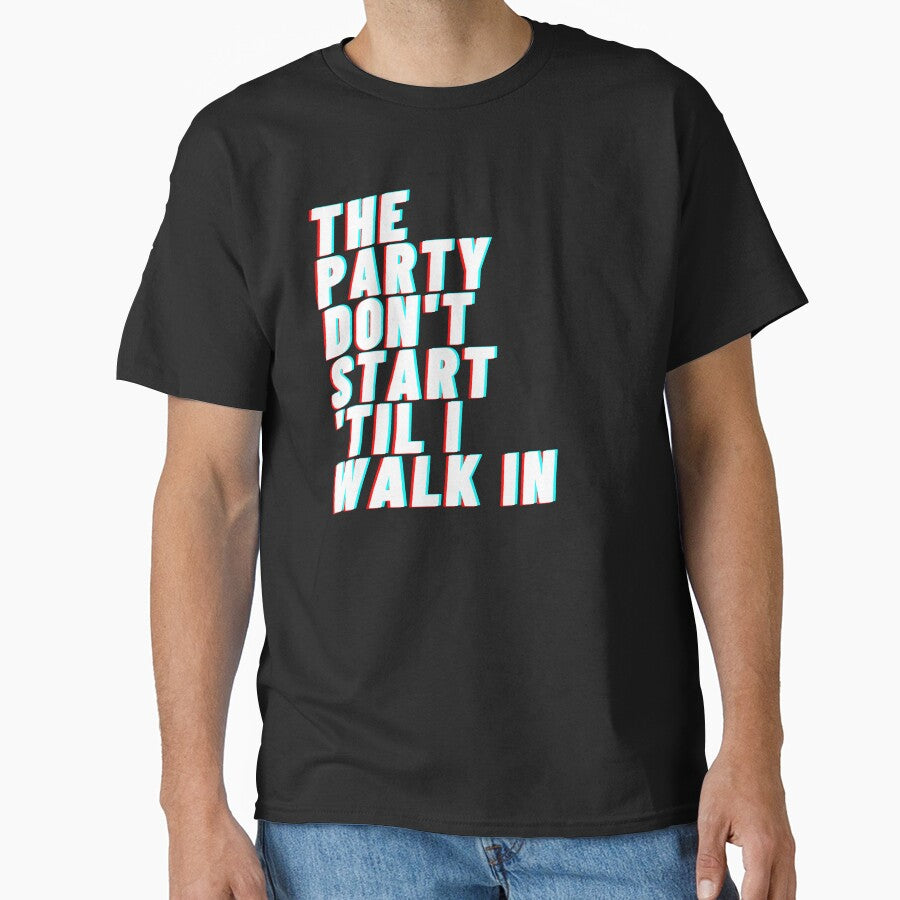 The Party Dont Start Til I Walk In Kesha Party Themed Art Print. by BleeArtwork