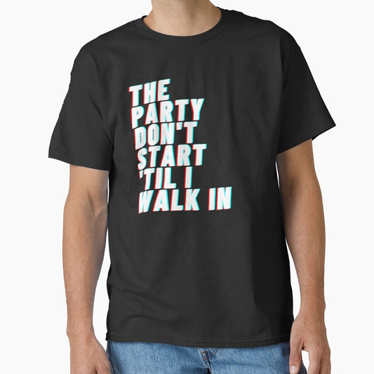 The Party Dont Start Til I Walk In Kesha Party Themed Art Print. by BleeArtwork