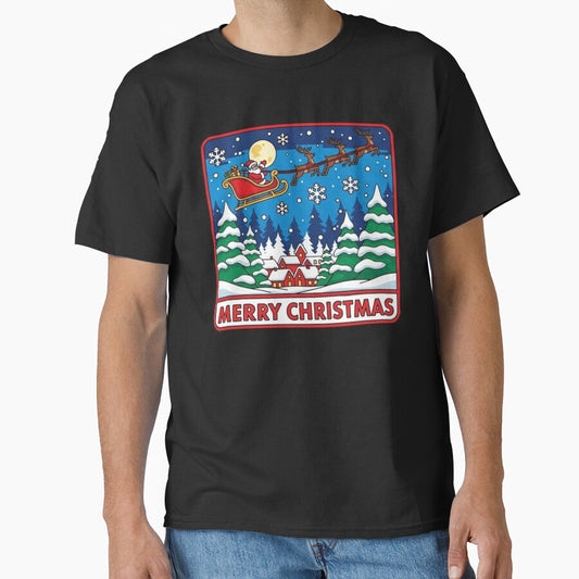 Vintage Santa Sleigh Winter Village by King Yama Designs
