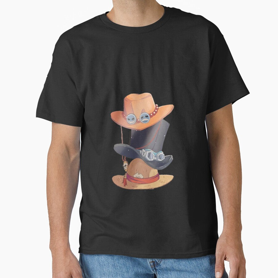 Three Legends – Ace, Sabo & Luffy Tribute Hats by VibesNunes.desigs