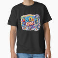 90s Cool Logo with Iconic Retro Objects by GlobalBoom