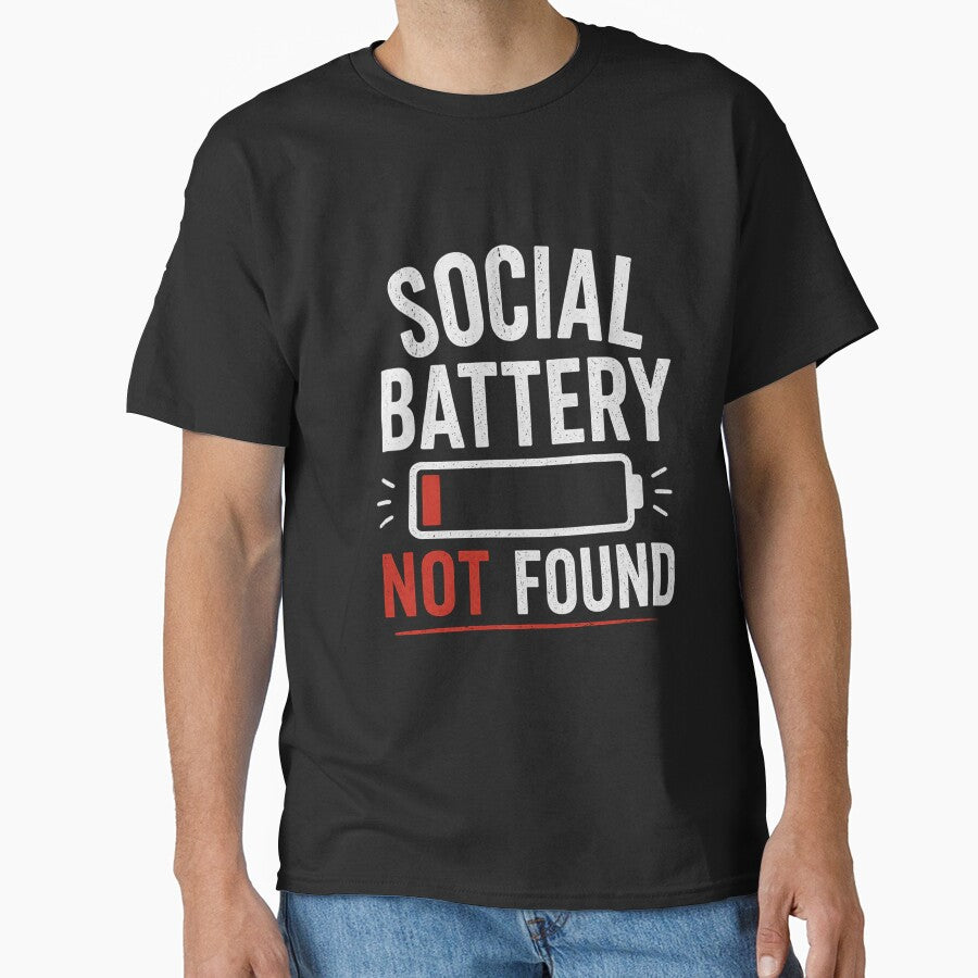 Social Battery Not Found by Unknowj