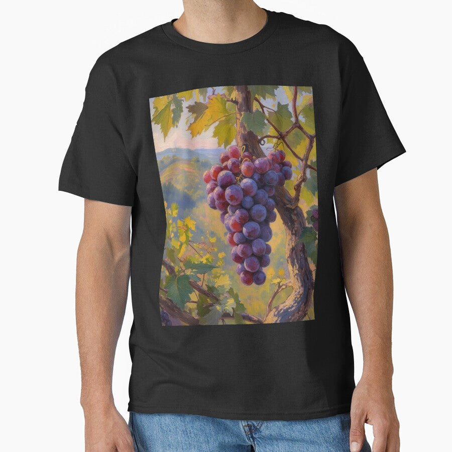 Purple Grapes Oil Painting | Vineyard Fruit Art by Debbie Schulte
