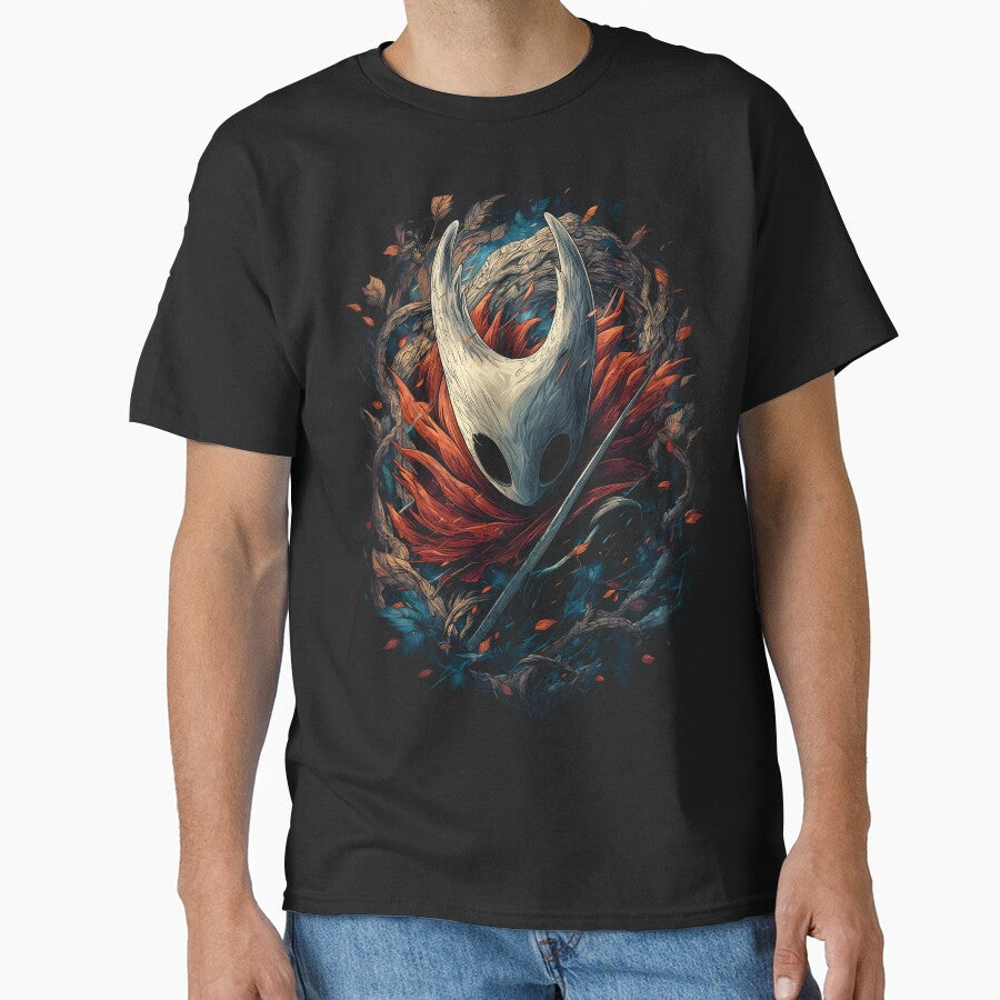 Hollow Knight Silksong Hornet Silksong - Needle Huntress Graphic Tee Design by Senpaiwaves