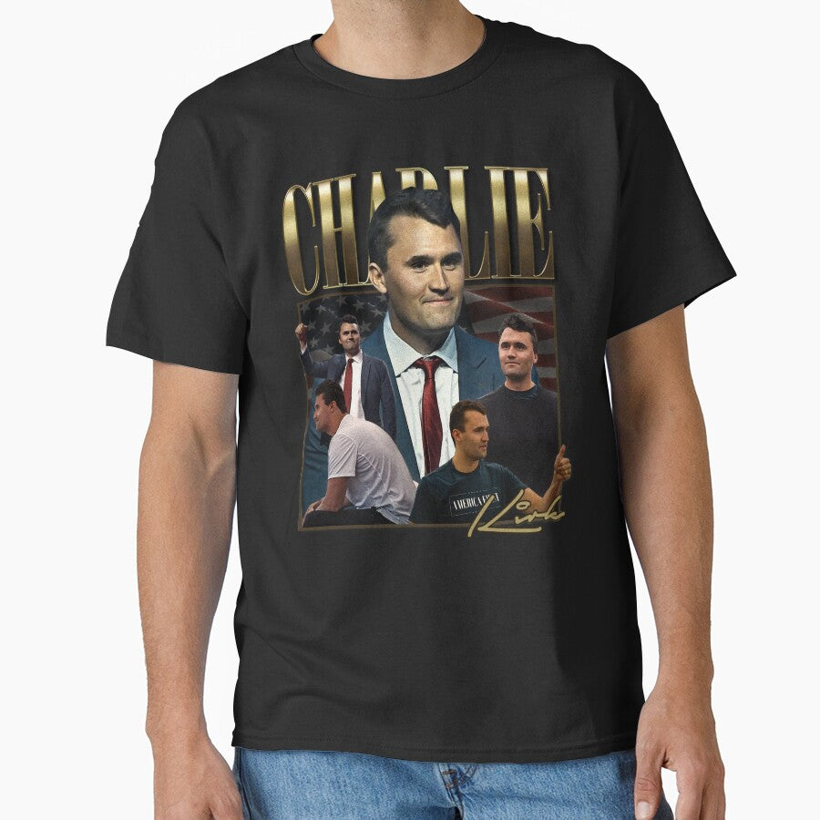 Charlie Kirk Vintage Retro Bootleg by MadShroomPrints