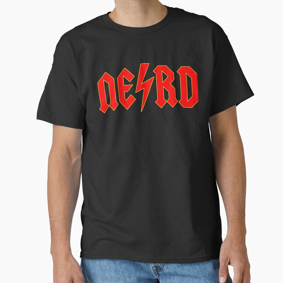 NERD - lettering with lightning by MyREDBlack