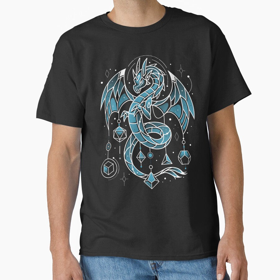 Frozen Dice Dragon - D20 Keeper by Snouleaf