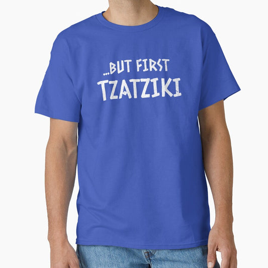 But First Tzatziki Funny Greek Food by AnAzArt