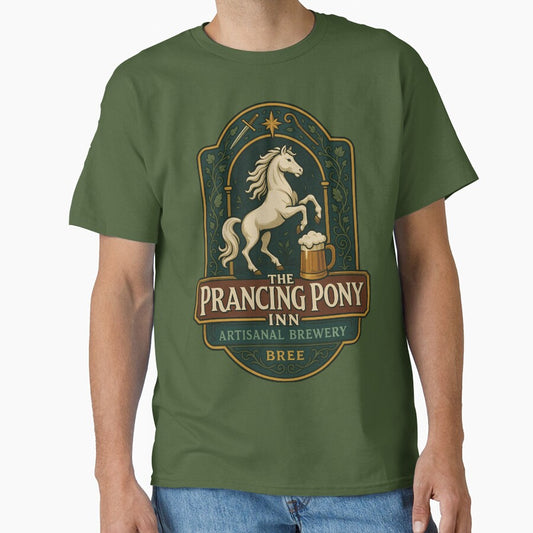 Prancing Pony Artisanal Brewery Emblem by agearb