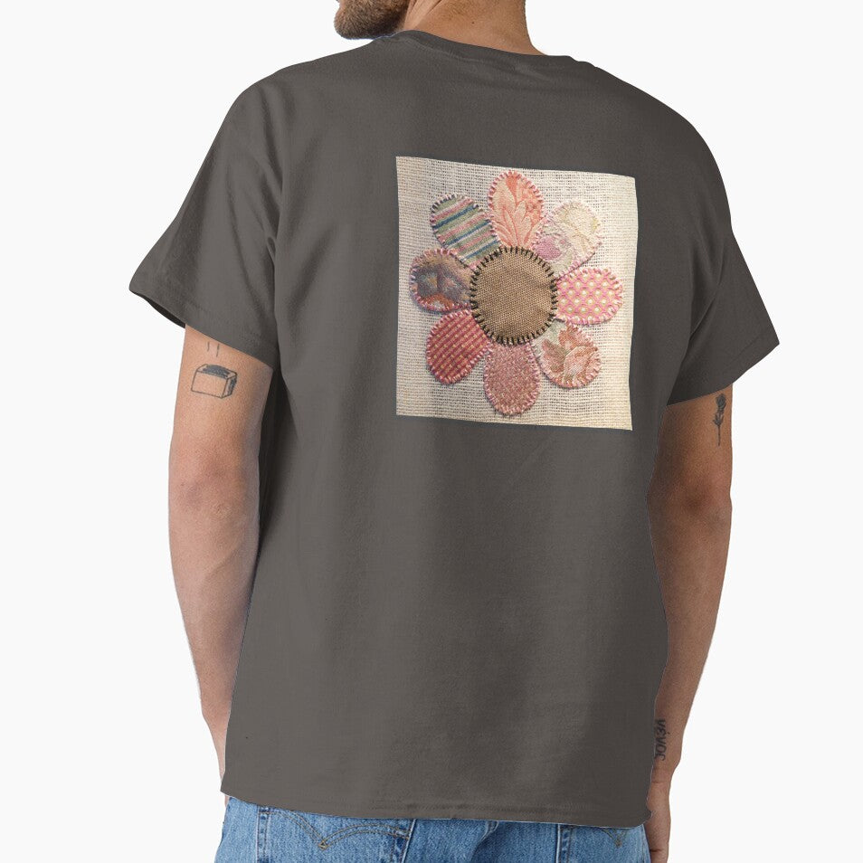 Excerpt from 3 Flowers #1-Pink Flower by ErinBrieArt