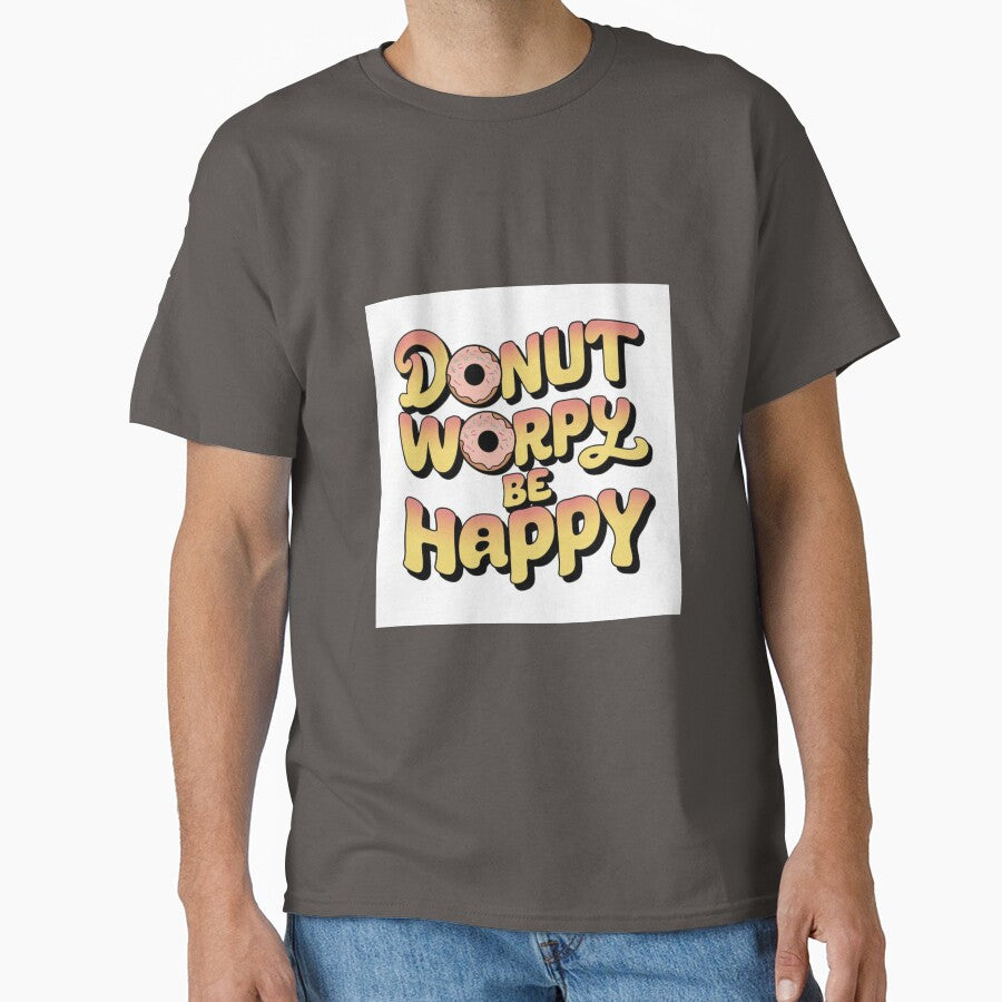 Donut worry be happy by Humanity brush
