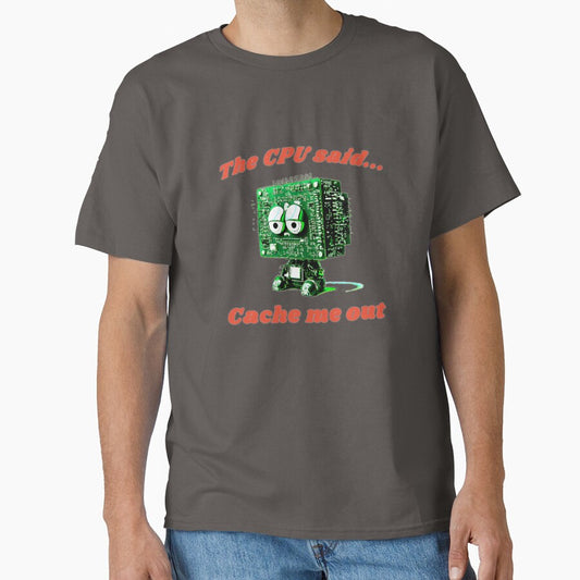 CPU, a funny computer gift, for the geek and the computer lover by PiperParrot