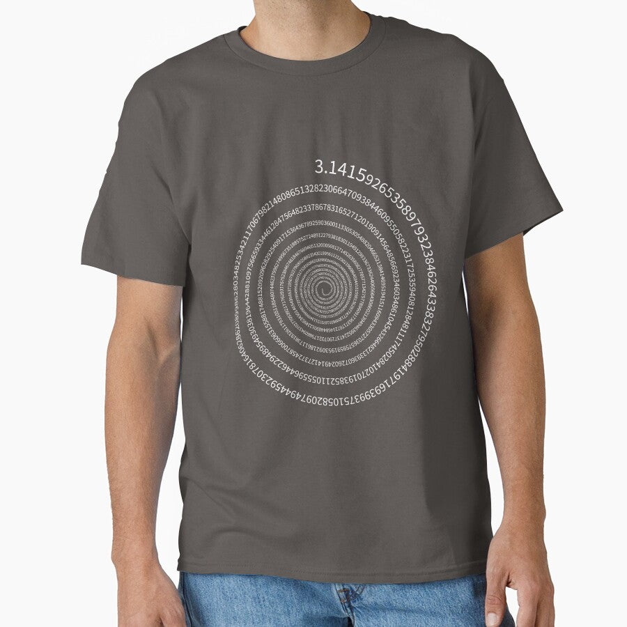 Pi Digits Spiral (white text) by dave-williams