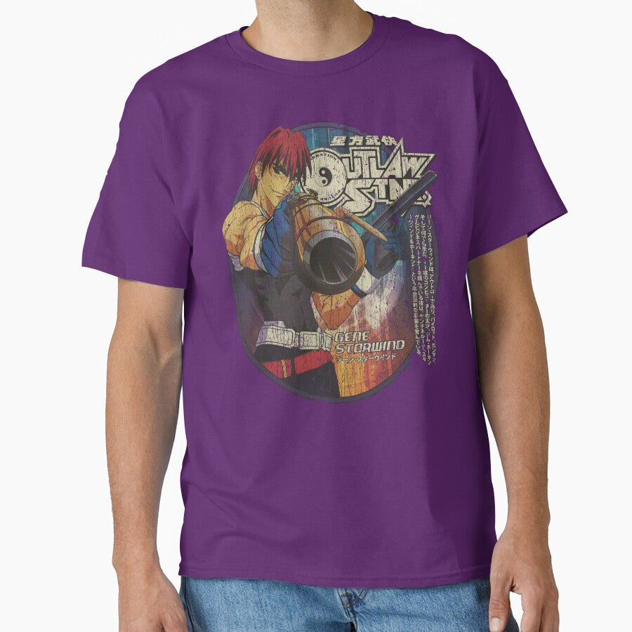 Future Retro Next Generation Outlaw Star Gene Starwind 1998 by AstroZombie6669
