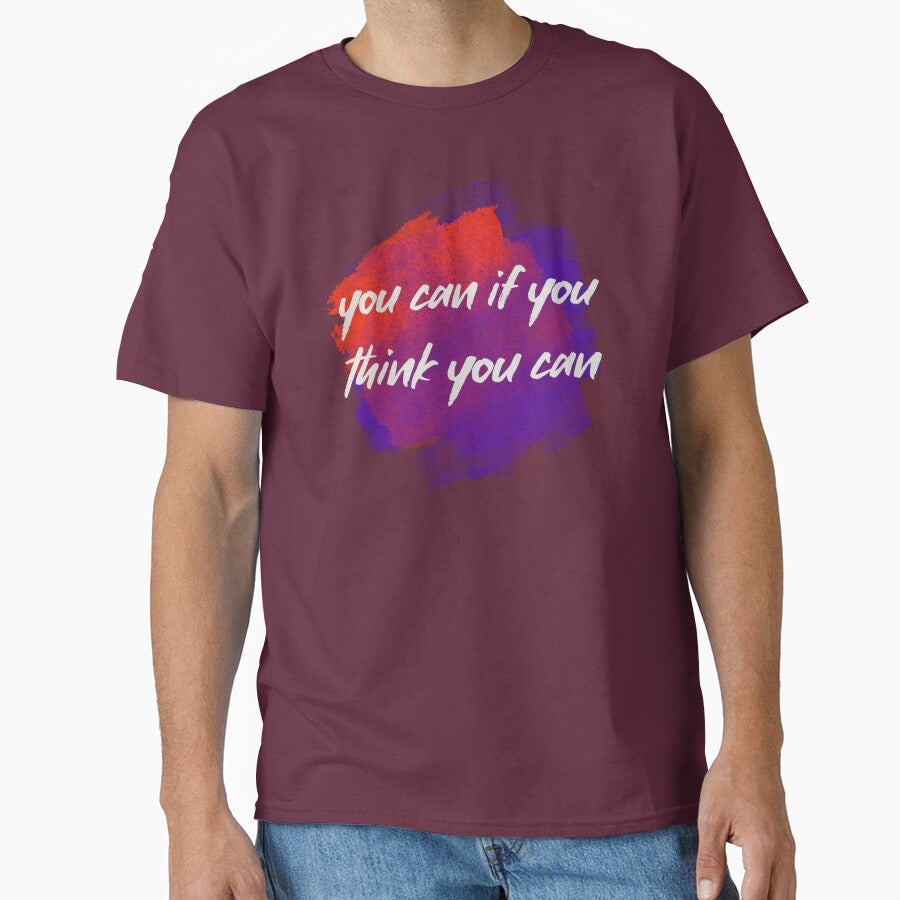 You can if you think you can by sreckov-desig