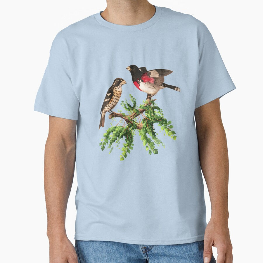 Rose Breasted Grosbeak Bird by Bliss Find And Design