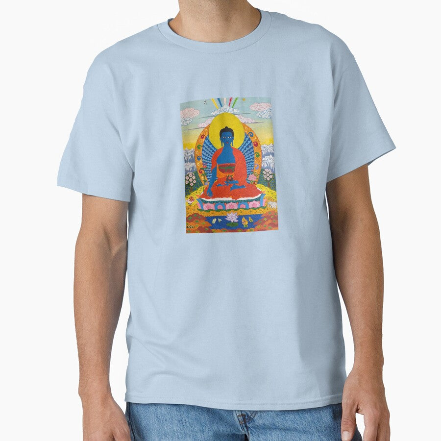 Medicine Buddha with Naga by Prajna Vajrayana Art